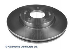 Тормозной диск для HYUNDAI VELOSTER (FS) 1.6 T-GDI 2012-, код двигателя G4FJ, V см3 1591, кВт 137, л.с. 186, бензин, Blue Print ADG043175
