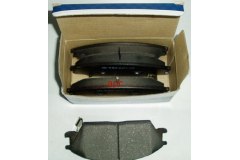 Комплект тормозных колодок, дисковый тормоз для HYUNDAI GETZ (TB) 1.1 2002-2005, код двигателя G4HD, V см3 1086, кВт 46, л.с. 63, бензин, Hyundai-KIA 58115241S0