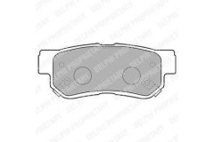 Колодки дисковые для HYUNDAI TUCSON (JM) 2.0 2004-2010, код двигателя G4GC, V см3 1975, кВт 104, л.с. 141, бензин, Delphi LP1539