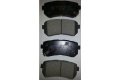 Колодки дисковые для HYUNDAI VELOSTER (FS) 1.6 GDI 2011-, код двигателя G4FD, V см3 1591, кВт 103, л.с. 140, бензин, Kashiyama D11195M