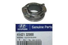 СЦЕПЛЕНИЯ ВЫЖИМНОЙ ПОДШИПНИК 4142123020 4142123010 (НАРУЖУ) для HYUNDAI ACCENT II (LC) 1.5 2000-2005, код двигателя G4EB, V см3 1495, кВт 66, л.с. 90, бензин, Hyundai-KIA 4142132000