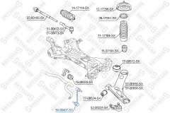 56-00407-SX_тяга стабилизатора переднего л.+п. Sportage 10 для HYUNDAI ix35 (LM, EL, ELH) 2.0 CRDi 4WD 2010-, код двигателя D4HA, V см3 1995, кВт 100, л.с. 136, Дизель, Stellox 5600407SX